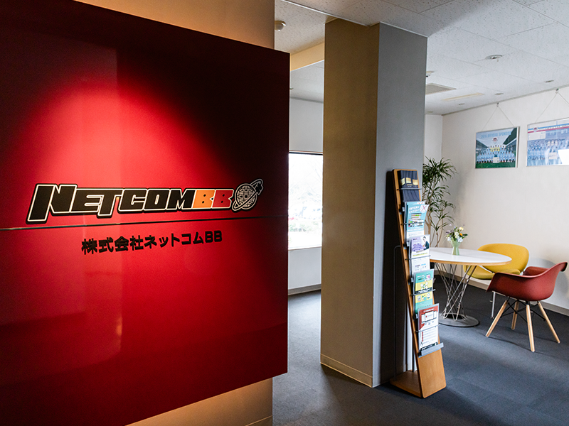 オフィスの様子　エントランス